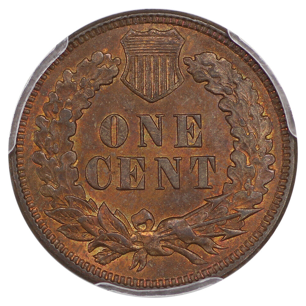 1893 1C PCGS MS64RB - Indian Cent