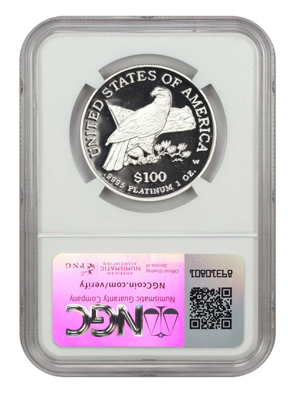 2003-W $100 Statue of Liberty NGC PR70DCAM