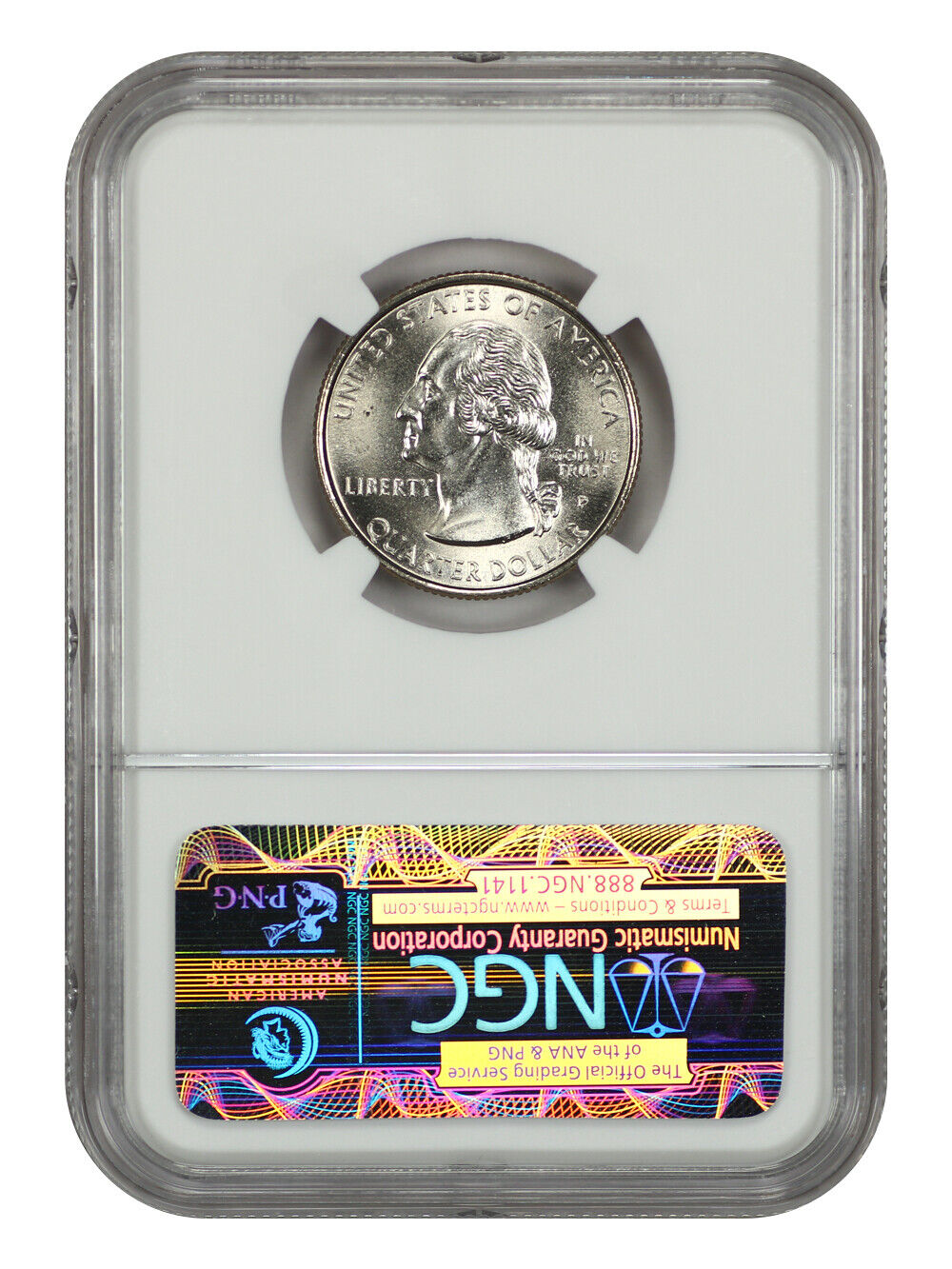 1999-P 25C New Jersey NGC MS68 - Washington 50 States Quarters