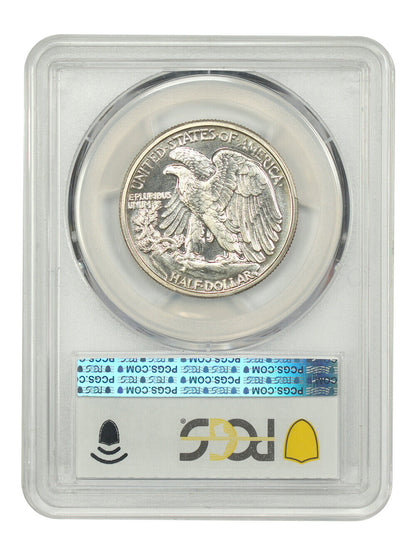 1937 50C PCGS PR67 - Walking Liberty Half Dollar