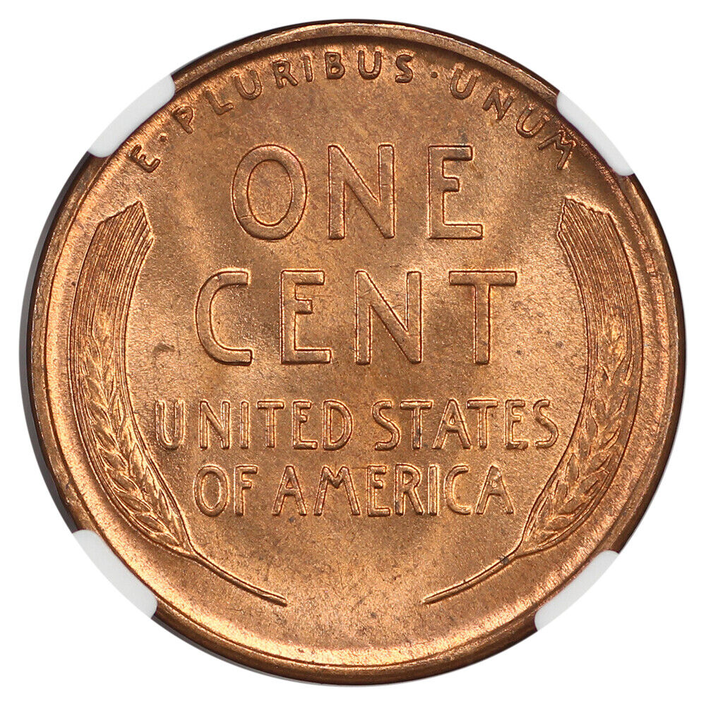 1929-D 1C NGC MS66RD - Lincoln Cent (Wheat Reverse)