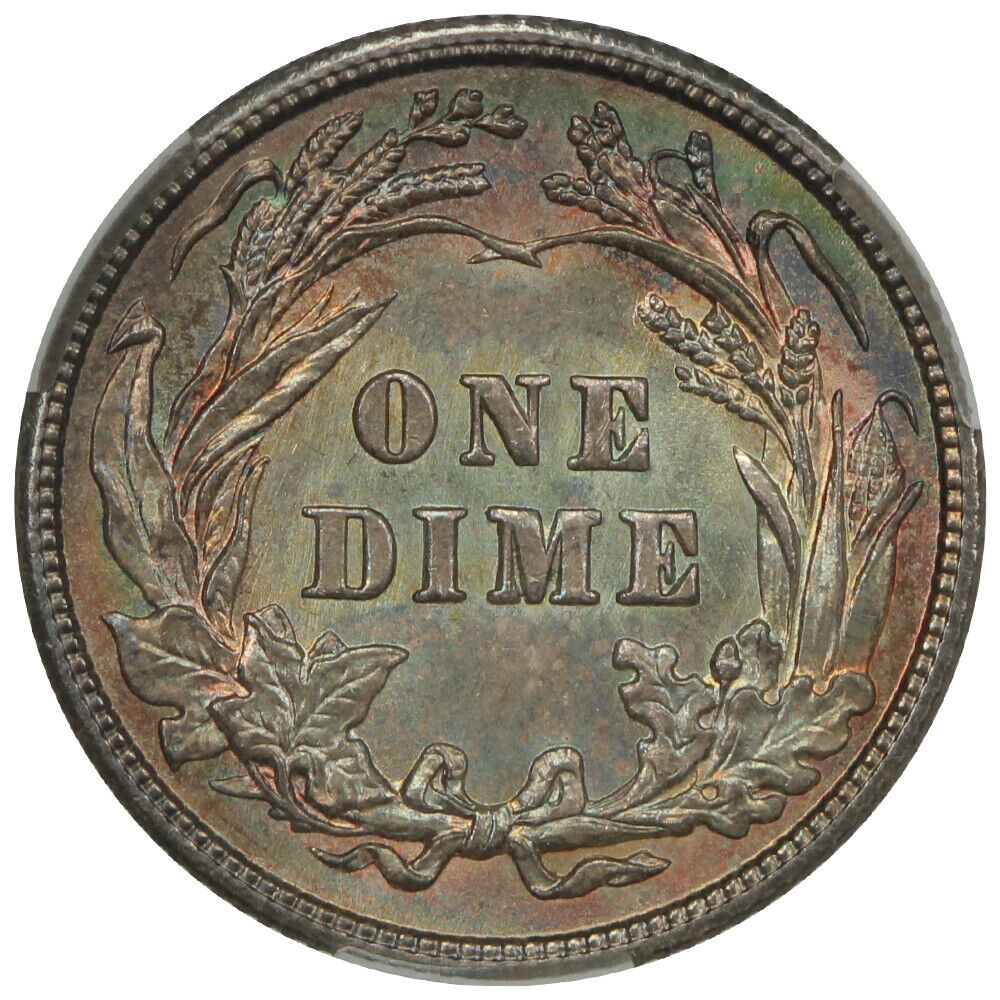 1903 10C CACG MS66+ ex: D.L. Hansen - Barber Dime