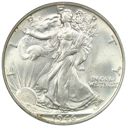 1946 50C PCGS MS66 - Walking Liberty Half Dollar