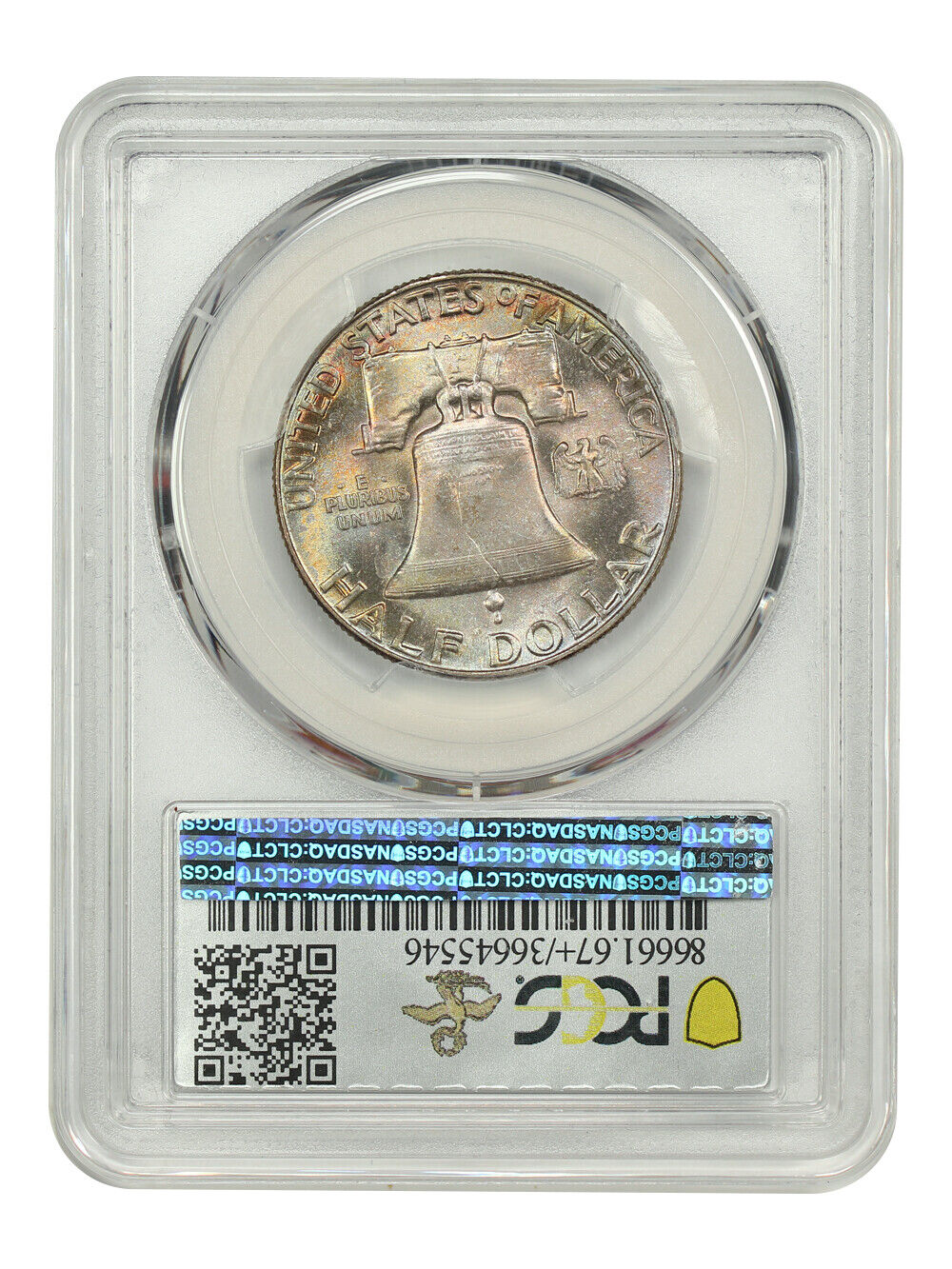 1952 50C PCGS/CAC MS67+FBL ex: D.L. Hansen