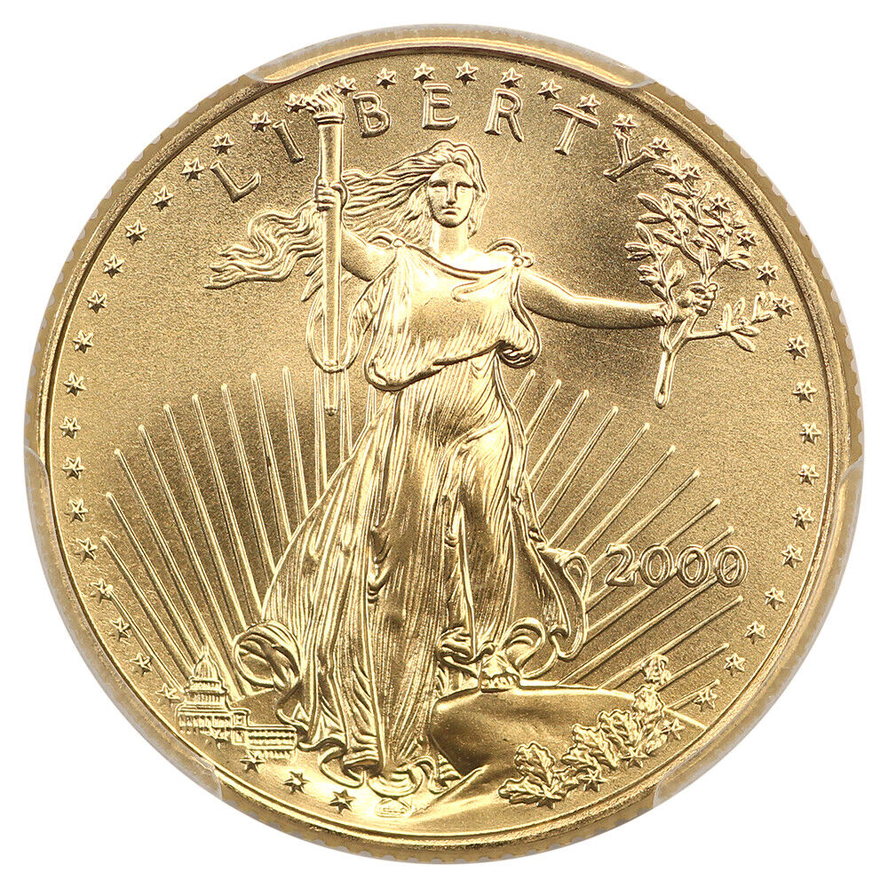 2000 $10 Gold Eagle PCGS MS70