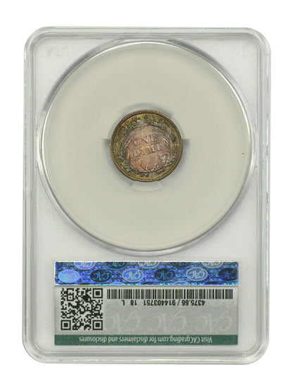 1906-D 10C CACG MS66 ex: D.L. Hansen - Barber Dime