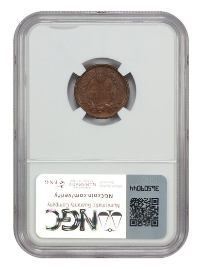 1891 1C NGC MS64RB - Indian Cent