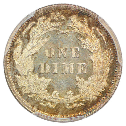 1880 10C PCGS MS66 ex: D.L. Hansen