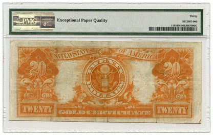 FR. 1185 1906 Gold Certificate $20 PMG Choice VF 30 EPQ - Other