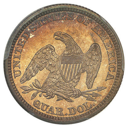 1861 25C PCGS PR66 ex: D.L. Hansen