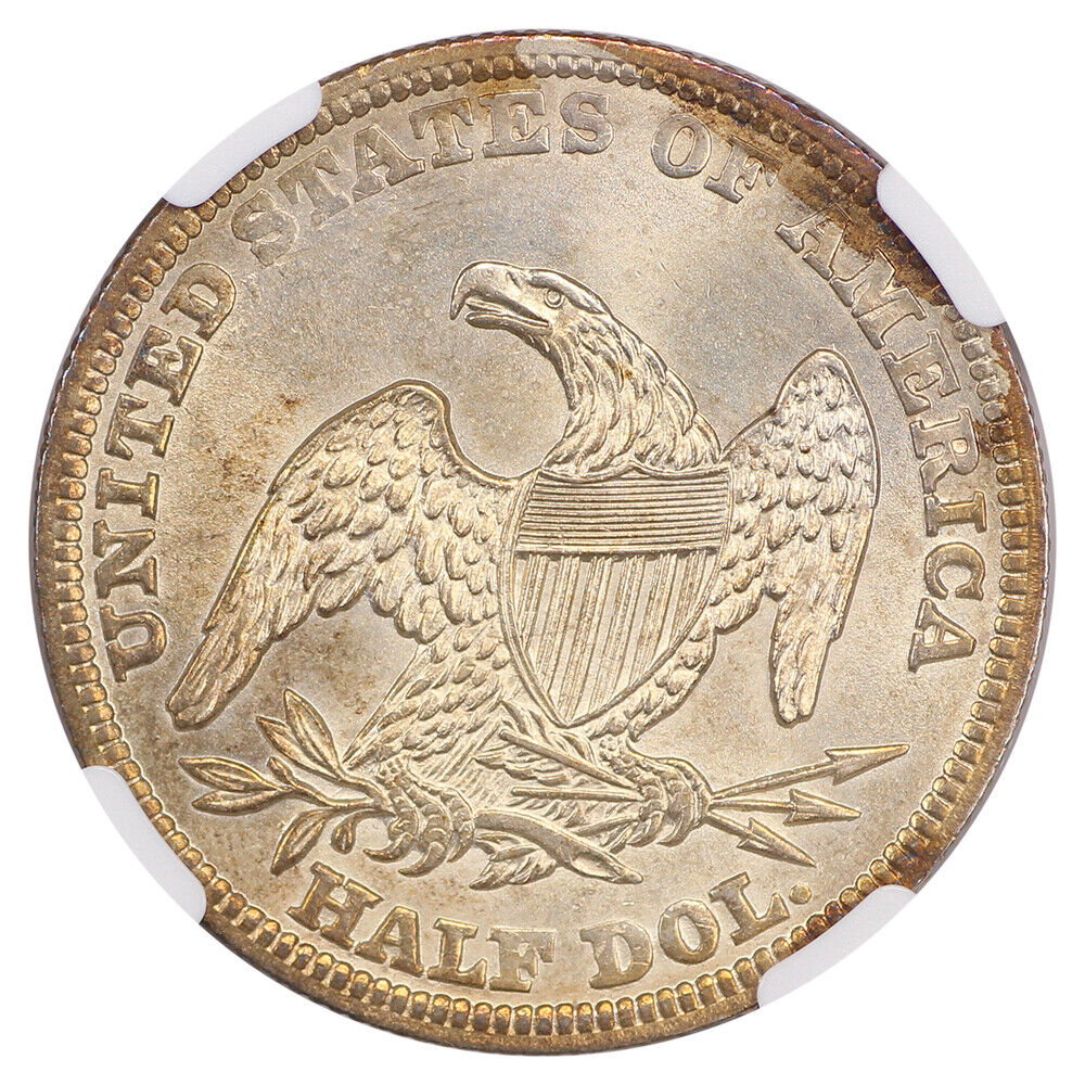 1839 50C NGC MS64+ (Capped Bust)