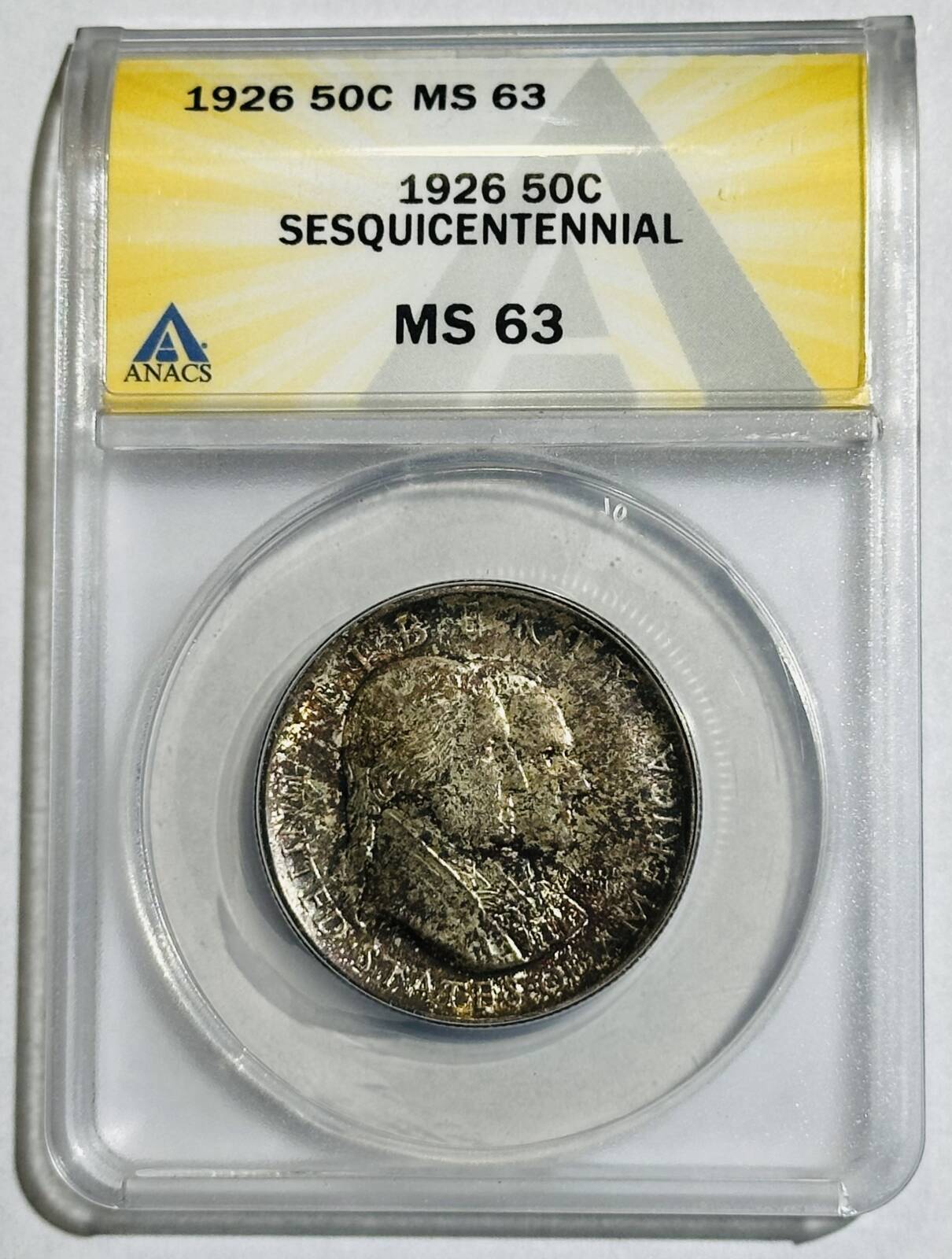 1926 p Sesquicentennial ANACS MS-63