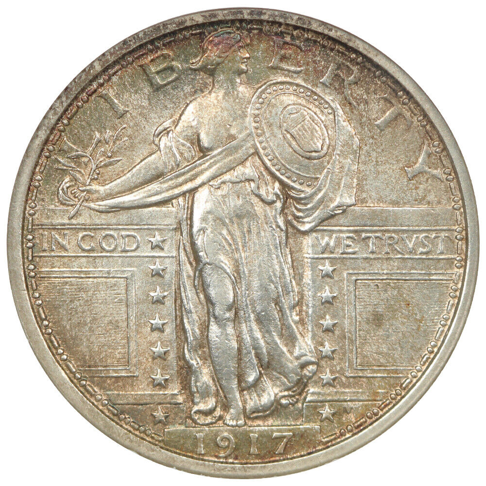 1917 25C NGC MS63FH (Type 1) - Standing Liberty Quarter