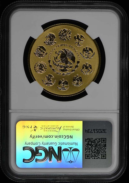 2024 Mo Mexico 1 Onza Gold Libertad NGC Reverse PF70