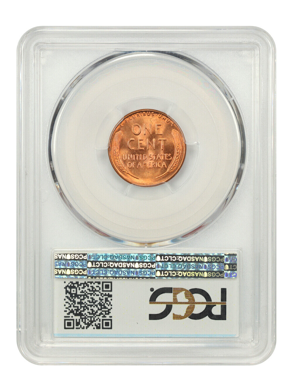 1957 1c PCGS MS67 RD ex: D.L. Hansen