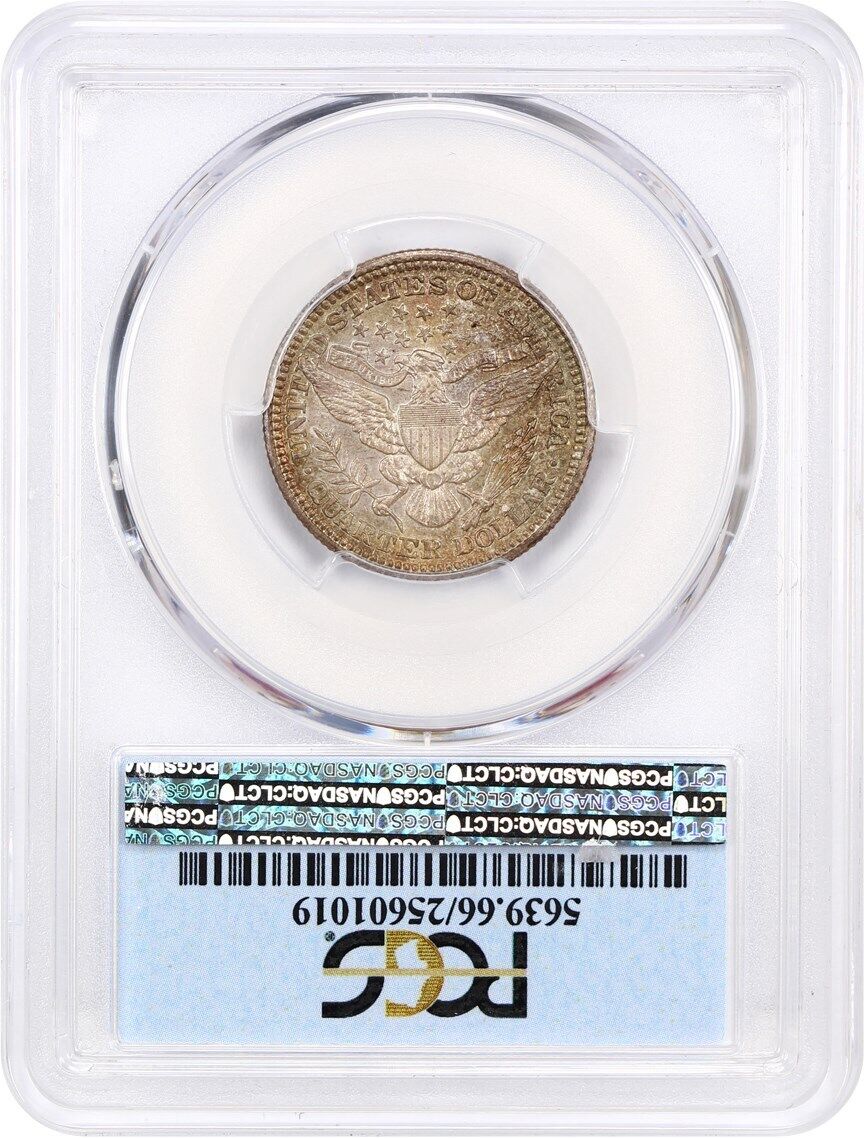 1905 25c PCGS MS66 ex: D.L. Hansen