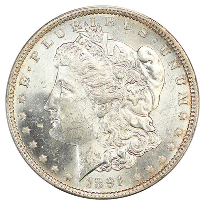 1891-O $1 PCGS MS63 - Morgan Dollar