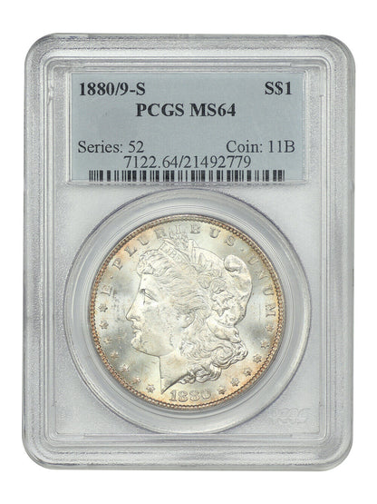 1880/9-S $1 PCGS MS64 - Morgan Dollar