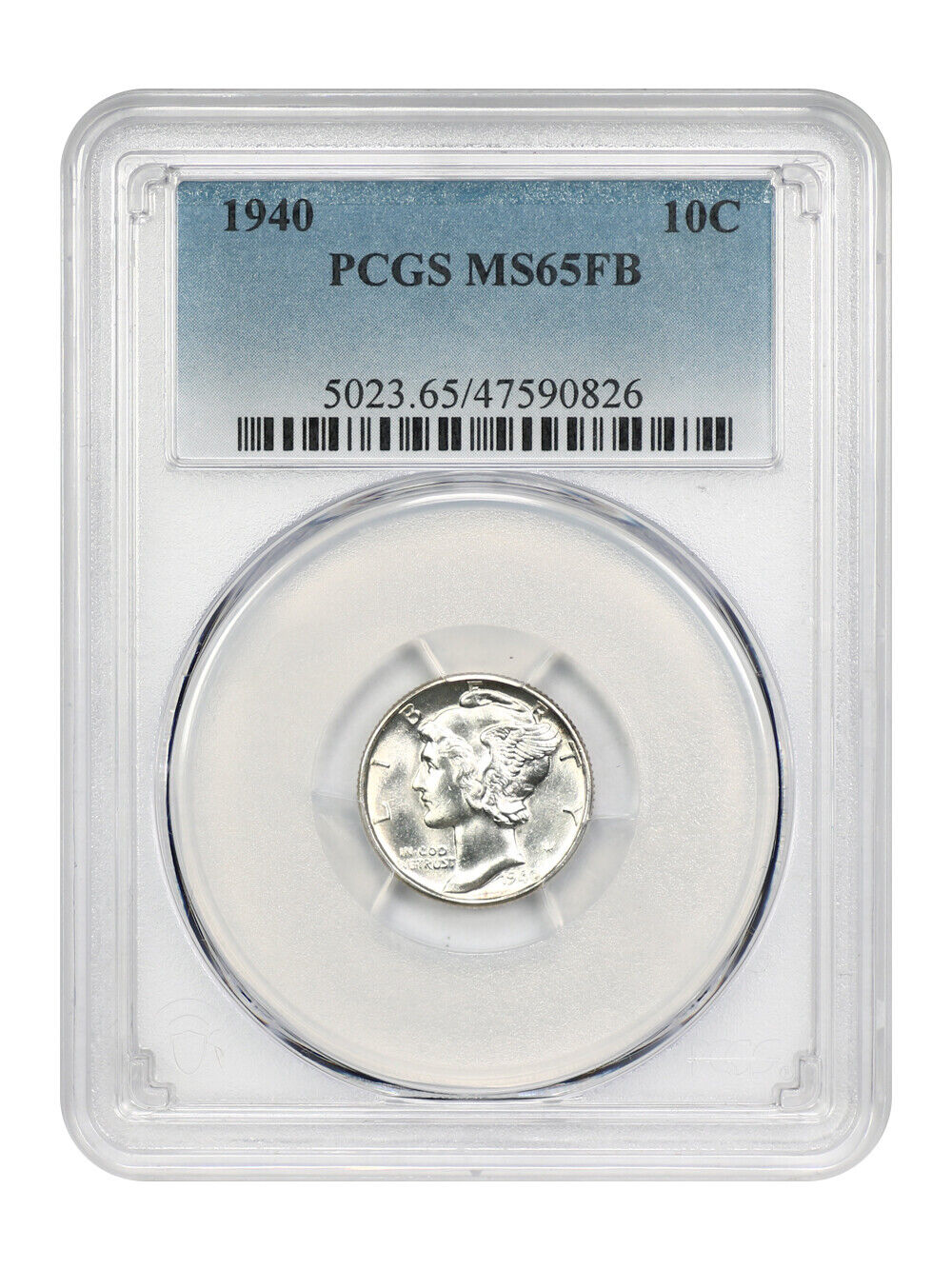 1940 10C PCGS MS65FB