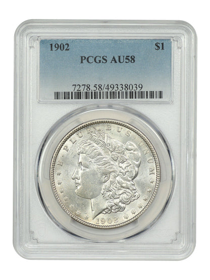 1902 $1 PCGS AU58 - Morgan Dollar