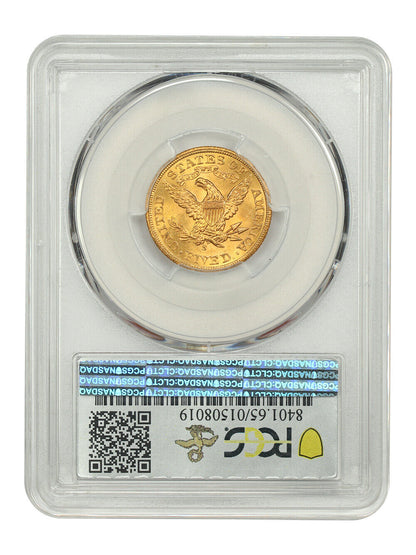 1900-S $5 PCGS MS65 ex: D.L. Hansen - Liberty Head $5