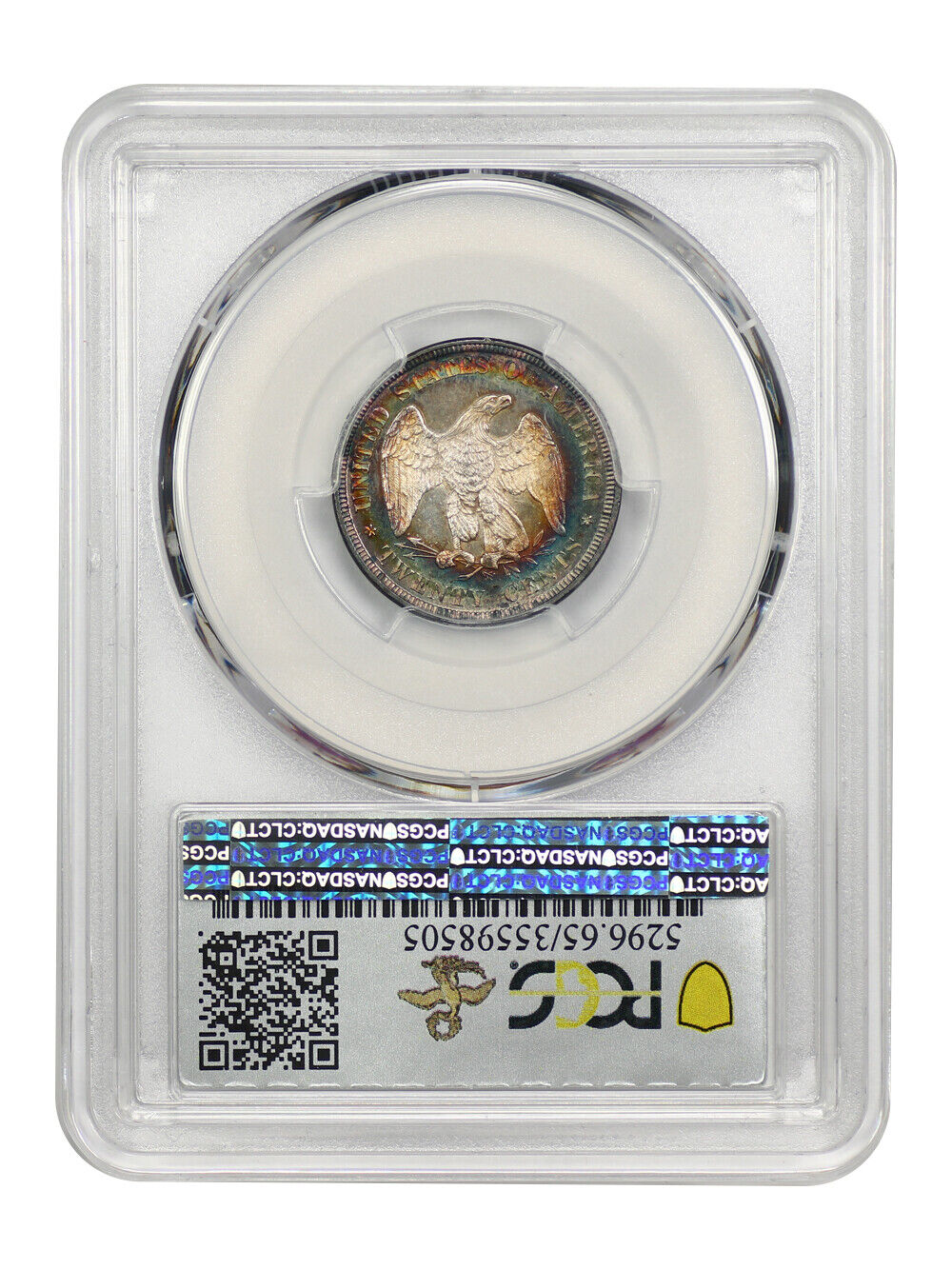 1875 20C PCGS MS65 ex: D.L. Hansen