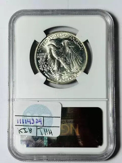 1934 D Walking Liberty Half Dollar NGC MS-65