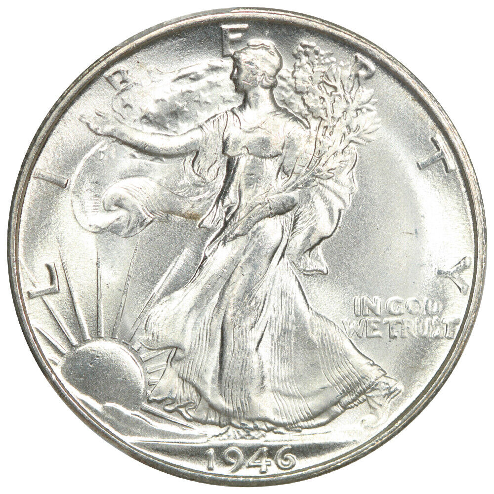 1946-S 50C PCGS MS66 - Walking Liberty Half Dollar