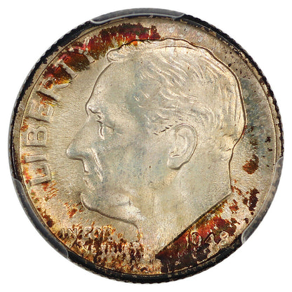 1948-D 10C PCGS MS68FB - Roosevelt Dime