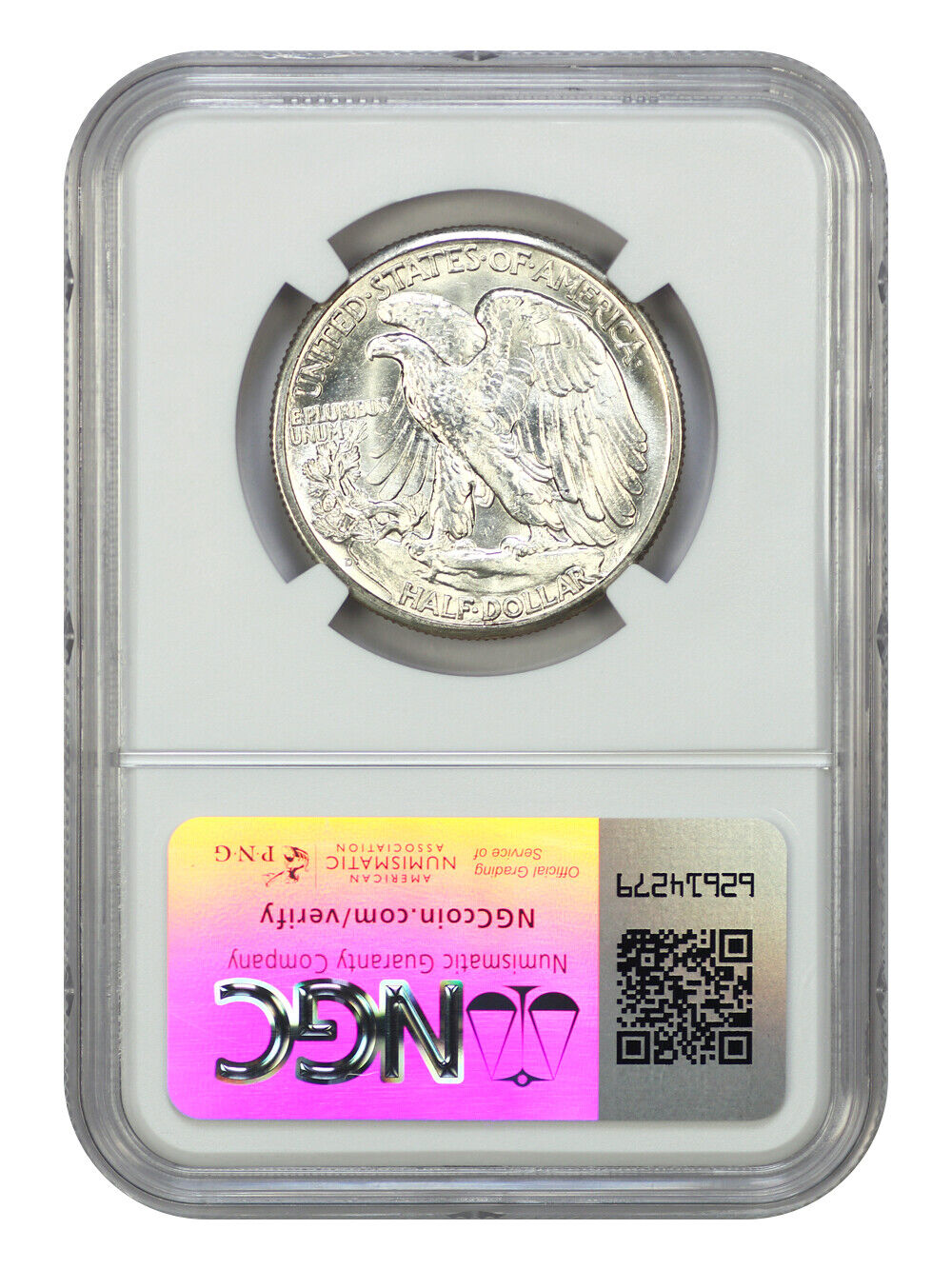 1945-D 50C NGC MS67 - Walking Liberty Half Dollar