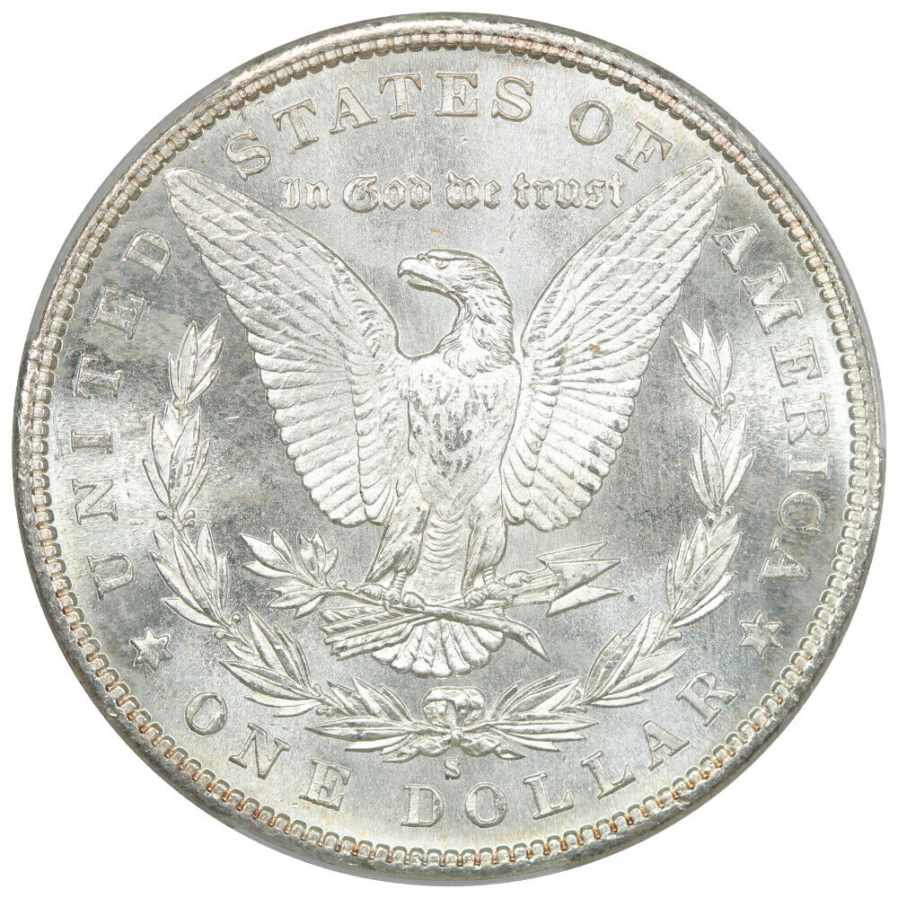 1881-S $1 PCGS/CAC MS67+ - Morgan Dollar - Booming Mint Luster