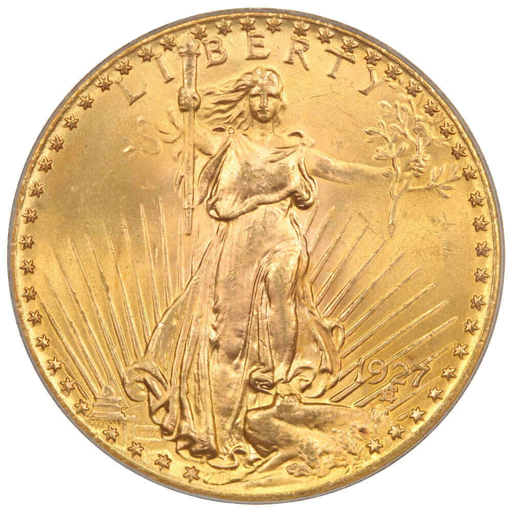 1927 $20 PCGS MS66 - St. Gaudens $20