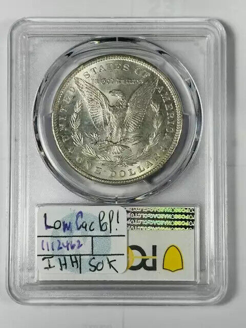 1904 P Morgan Silver Dollar PCGS MS-63+ CAC Low CAC Population!