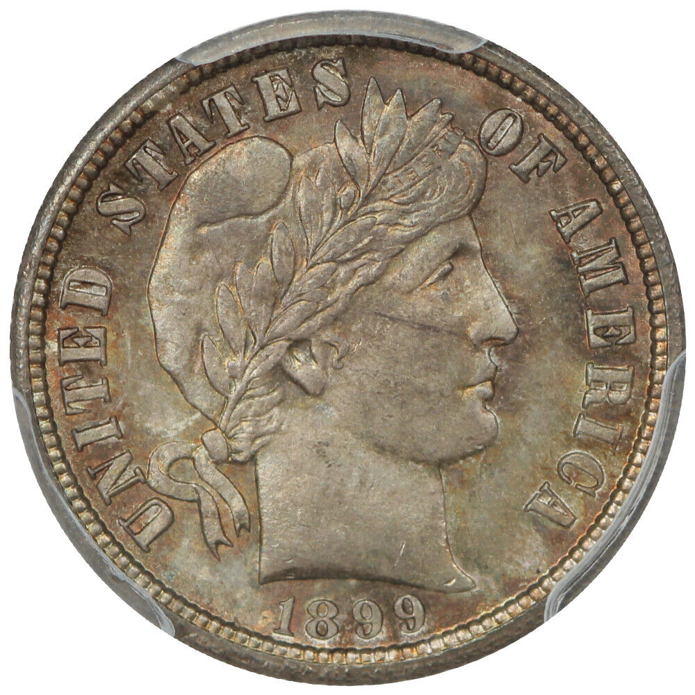 1899-O 10C PCGS MS65+ ex: D.L. Hansen