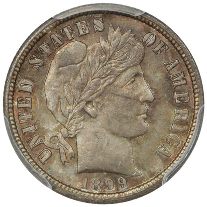 1899-O 10C PCGS MS65+ ex: D.L. Hansen