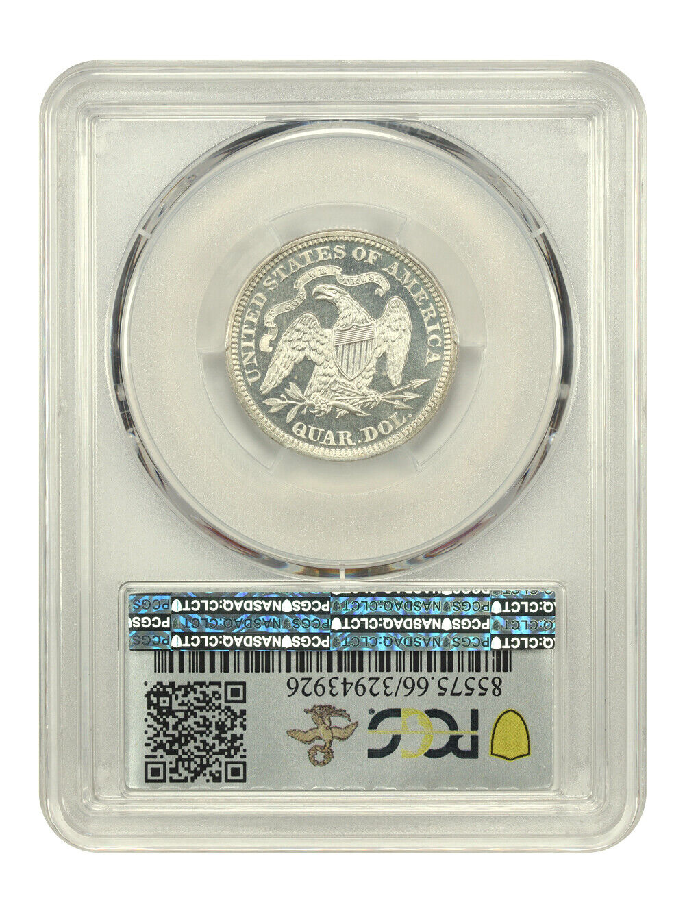 1874 25C PCGS PR66CAM (Arrows) ex: D.L. Hansen