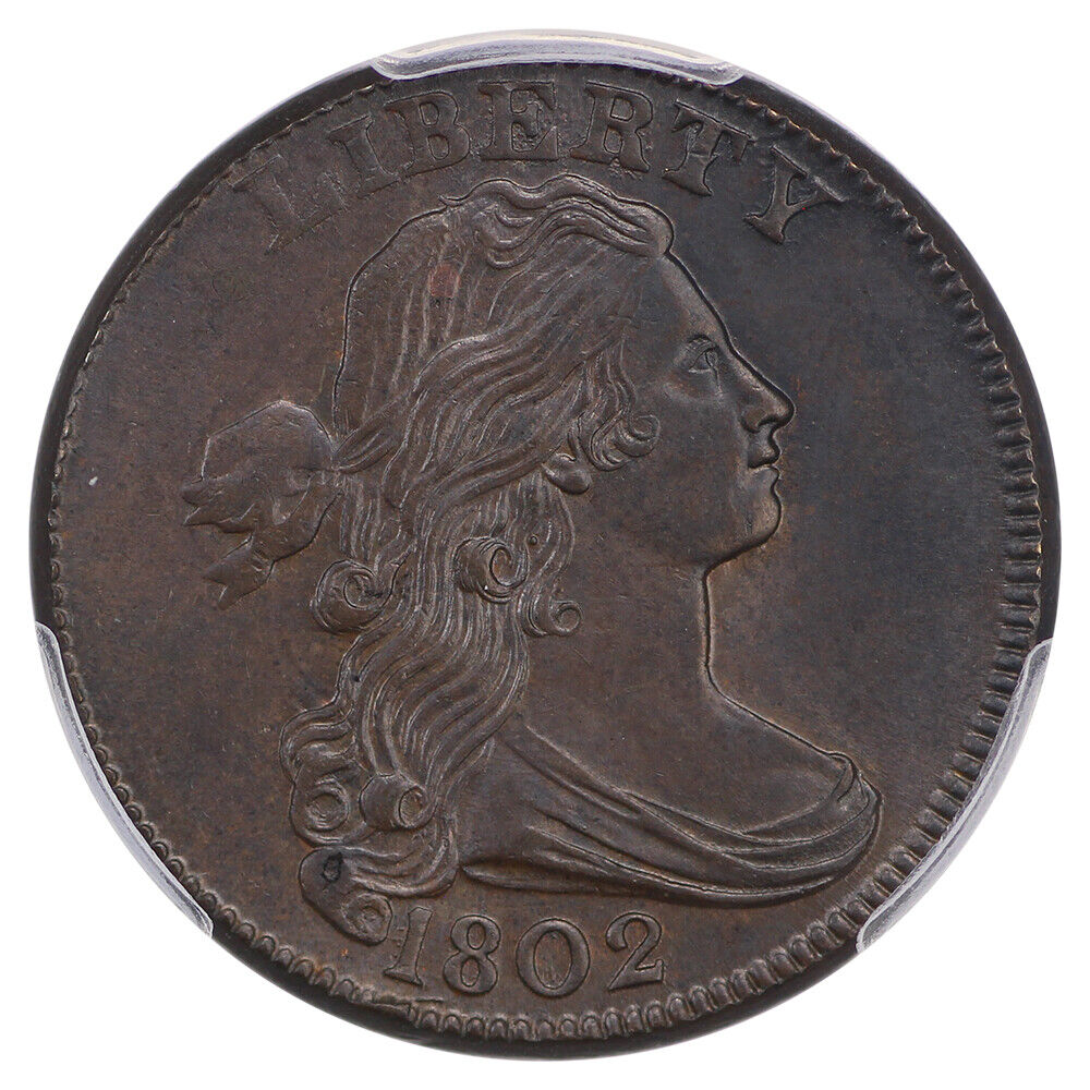 1802 1C PCGS MS63BN (S-232)