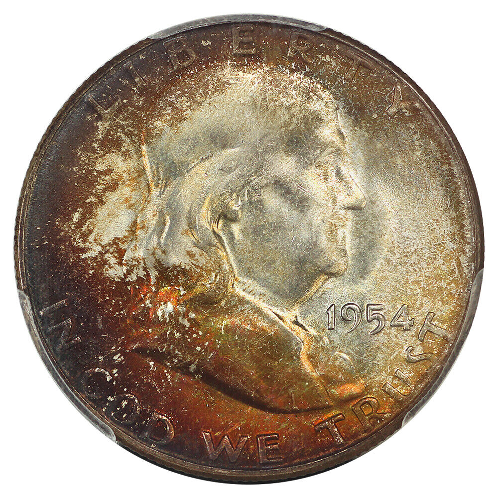 1954-S 50C PCGS MS66+FBL ex: D.L. Hansen