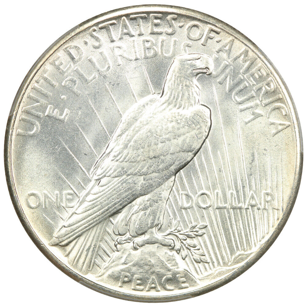 1928 $1 PCGS MS63 - Peace Dollar - Lowest Mintage Date in the Series