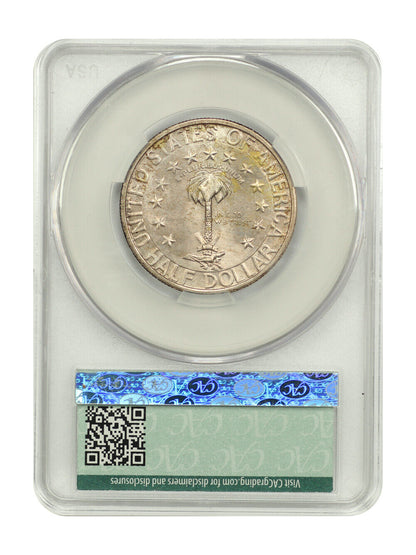 1936-S 50C Columbia CACG MS67 - Classic Silver Commemorative - Stunning Quality