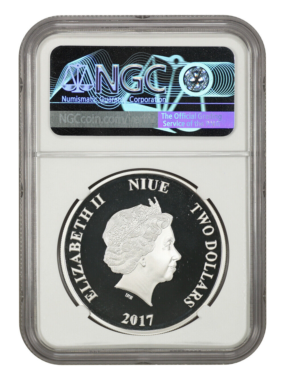 Niue: 2017 Star Wars Obi-Wan Kenobi $2 NGC Proof 69 UCAM (With Box and COA)