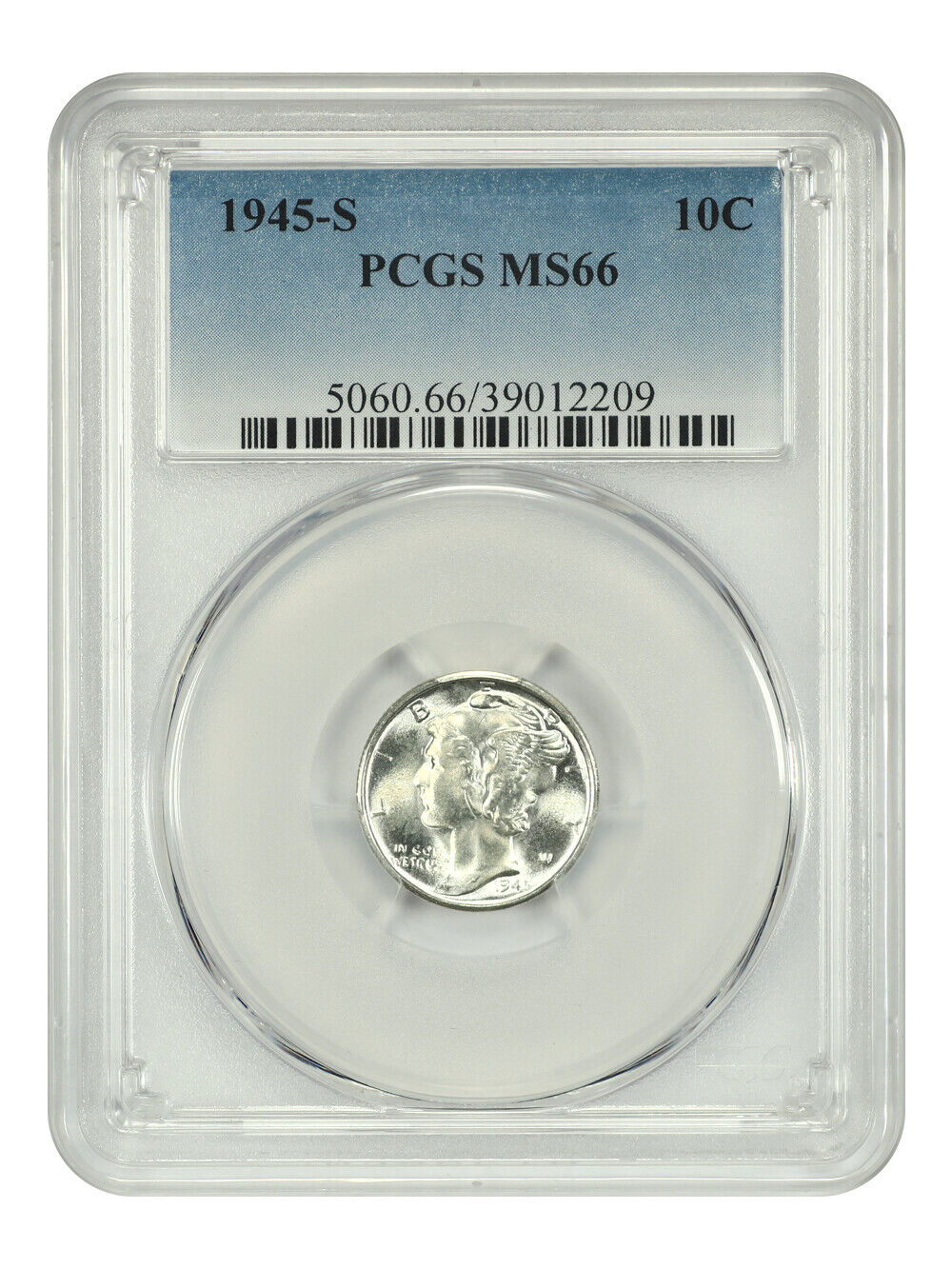 1945-S 10C PCGS MS66