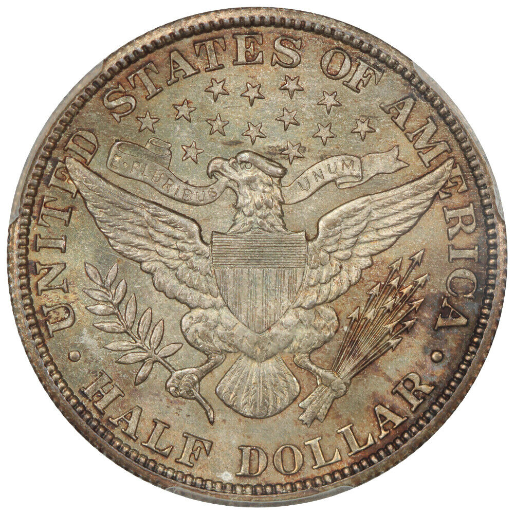 1909 50C CACG MS66+ - Barber Half Dollar - Fantastic Original