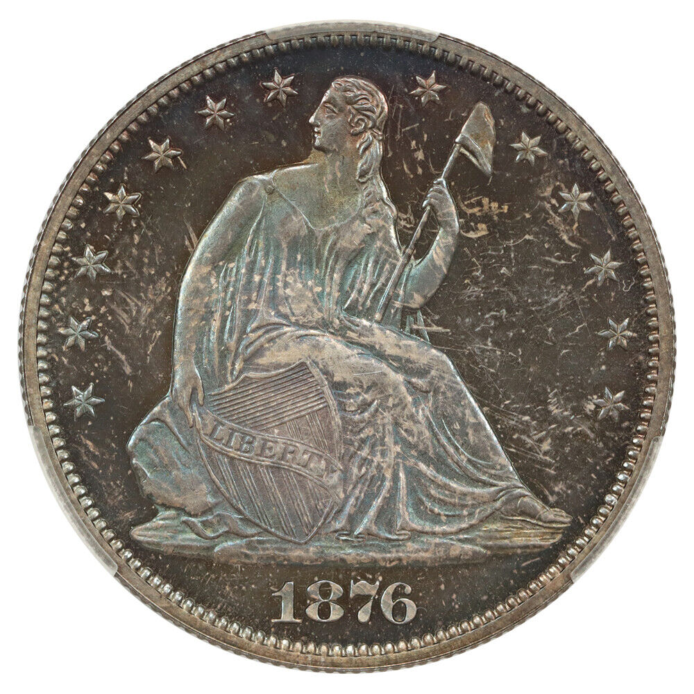 1876 50C CACG PR66CAM ex: D.L. Hansen - Liberty Seated Half Dollar