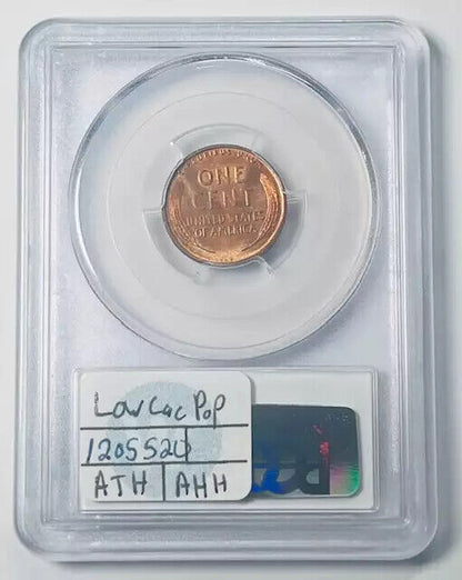 1909 VDB Small Cents Lincoln Penny PCGS MS-65 RED CAC Low CAC Population!