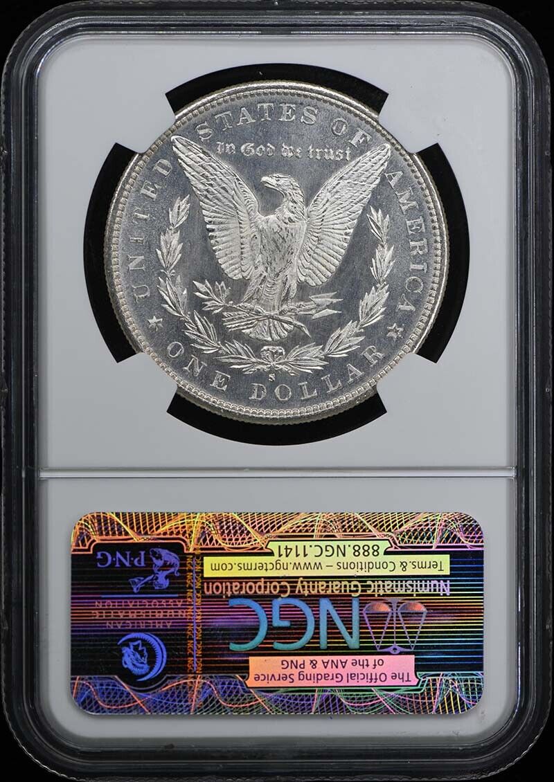 1880-S Morgan Dollar S$1 NGC MS68