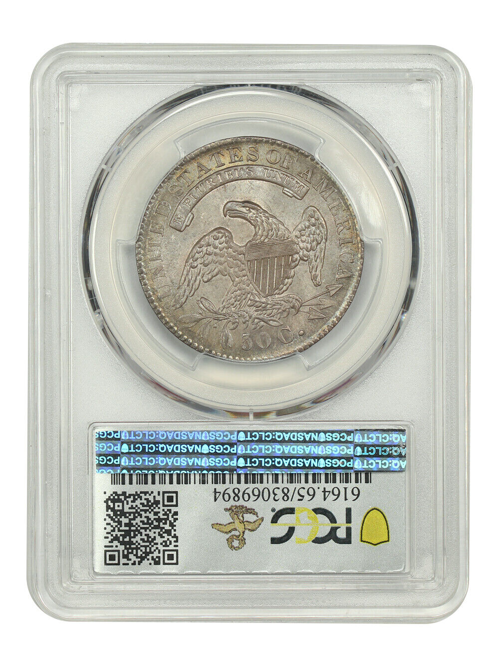 1834 50C PCGS MS65 (Large Date, Large Letters) ex: D.L. Hansen