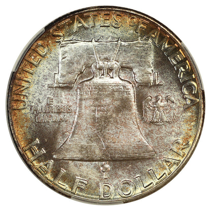 1951 50C CACG MS67+ ex: D.L. Hansen - Franklin Half Dollar