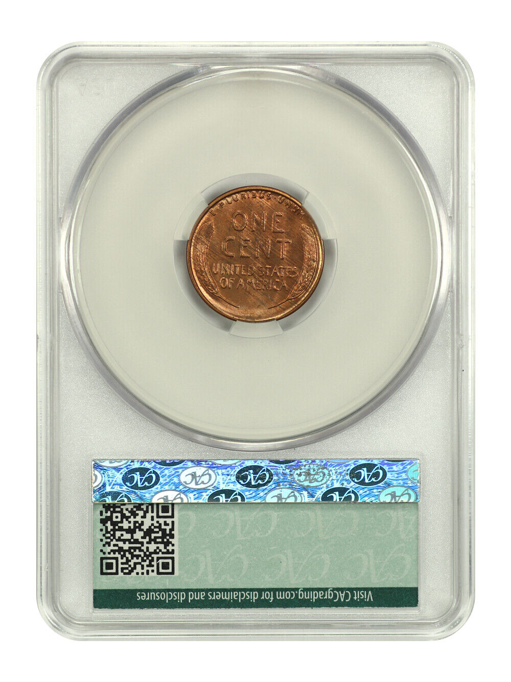 1930-S 1C CACG MS65RB - Lincoln Cent (Wheat Reverse)