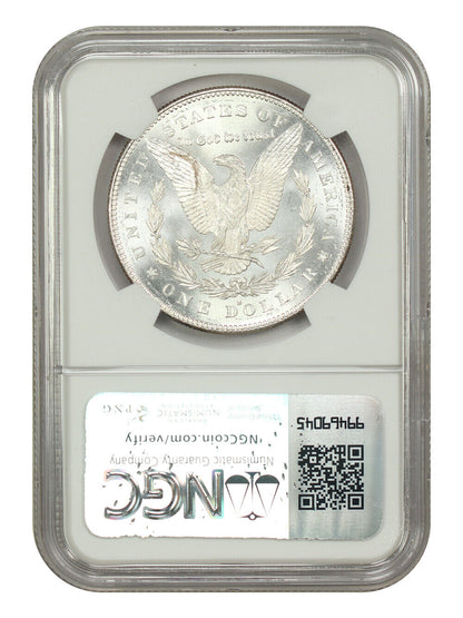 Mint Error: 1878-S $1 NGC MS63 (Reverse Struck Thru) - Morgan Dollar